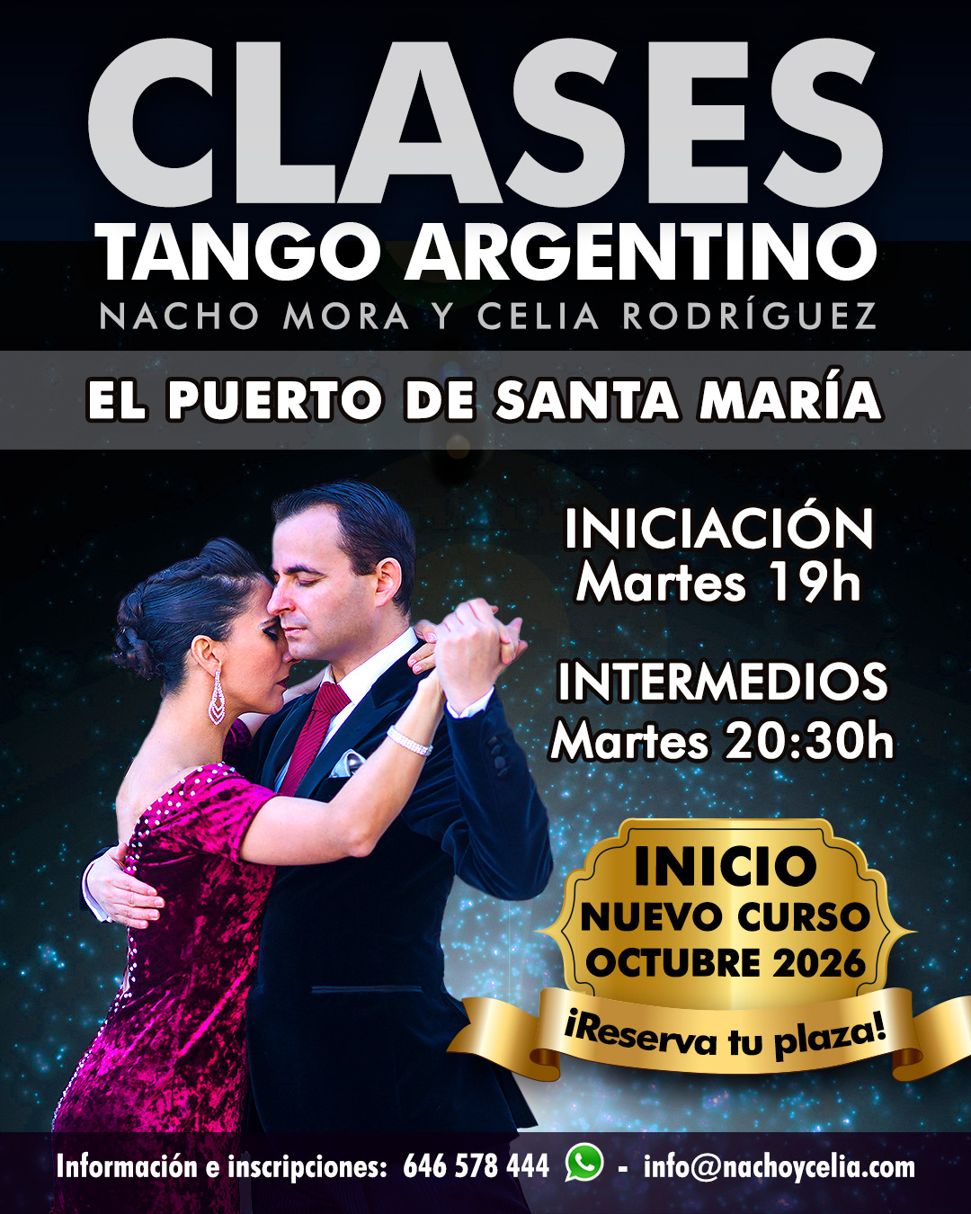 CLASES TANGO NACHO Y CELIA
